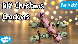 How to Make Christmas Crackers  DIY Christmas Crackers [upl. by Nimrak]