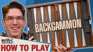 How To Play Backgammon Correctly  A Full Tutorial [upl. by Dressel]