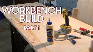 Laminated Plywood Top Workbench Build  Part 1 [upl. by Irec]