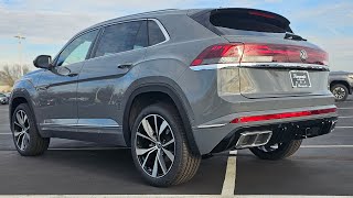 2024 VW Atlas Cross Sport SEL Premium RLine in Pure Gray [upl. by Rubma]