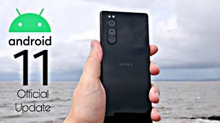 Sony Xperia 5 Official Android 11 Update [upl. by Marvin]