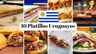 10 platillos tipicos de Uruguay  La comida Uruguaya [upl. by Magan89]