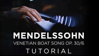 Mendelssohn Venetian Boat Song Op 19 No6 [upl. by Highams]