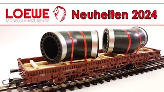 Loewe Modellbahn Neuheiten 2024  Spur H0 TT und N [upl. by Nycila]