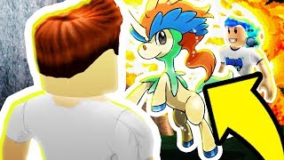 CRAZY SHINY KELDEO WAGER WITH RUSSO Pokemon Brick Bronze [upl. by Nomelc]