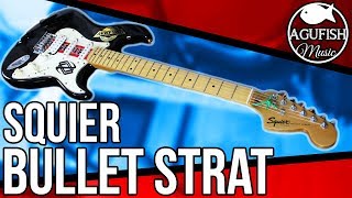 Squier Bullet Strat HSS Metal Demo  Starter Pack Guitar FTW [upl. by Balbinder]