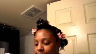 How to texlax  texturizer on natural hair  how to apply Just For Me Texture Softener natural hair [upl. by Ailimac]