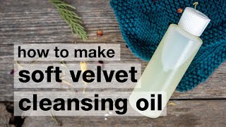 DIY OiltoMilk Cleanser great for removing makeup [upl. by Teagan]