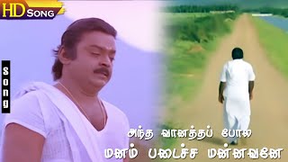 Antha Vaanathai HD  Ilaiyaraaja  Chinna Gounder  Vijayakanth RIP  Sad Emotional Song [upl. by Foote]