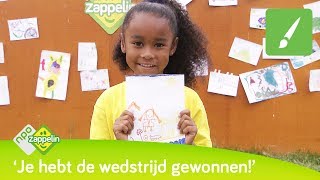 TEKENWEDSTRIJD  De Wereld van Zappelin  NPO Zappelin [upl. by Ecyor229]