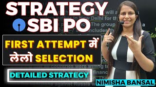 SBI PO 2023 Best Strategy  Detailed Strategy  How to Prepare for SBI PO 2023  Nimisha Bansal [upl. by Erbes]