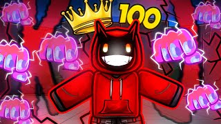 I Got A 100 KILLSTREAK With ADMIN KJ MOVESET Roblox The Strongest Battlegrounds [upl. by Kinsler]