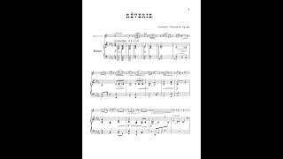 Glazunov Rêverie for Horn and Piano Op24 Piano Accompaniment [upl. by Lupe]