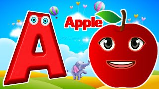 ABC Song  Phonics Song  Kiddos Study Zone  Toddler Learning  Tiny Tots  ABC lyrics song abcd [upl. by Imat]