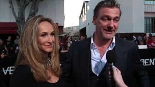 DIVERGENT Movie Premiere Interview Ray Stevenson [upl. by Aihsrop850]