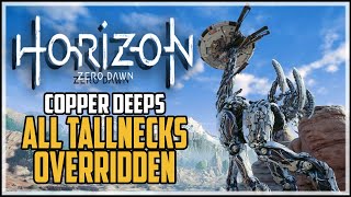 Horizon Zero Dawn Copper Deeps Tallneck Location And Solution [upl. by Newmann]