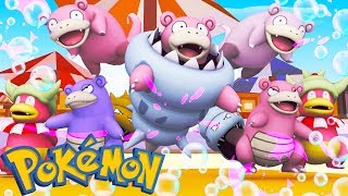 WHOS YOUR FAMILY MEGA SLOWBRO SHINY SLOWKING E SHINY SLOWPOKE NO MINECRAFT  Pixelmon [upl. by Nisay]