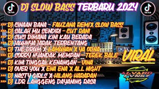 DJ SLOW BASS TERBARU 2024🎵DJ CIINAN BANA SLOW BASS 🎵DJ SALAHMU SENDIRI  CUT RANI🎵FYP🎵VIRAL TIKTOK [upl. by Beauvais]