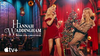 Hannah Waddingham Home for Christmas — quotRun Rudolph Runquot feat Sam Ryder Full Song  Apple TV [upl. by Llednar970]