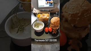 Mini burger z frytkami burger food thermomix przedstawicielthermomix sprzedamthermomix food [upl. by Lenrad142]