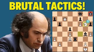 Mikhail Tal’s FEARLESS Chess A Tactical Storm at Taxco 1985 [upl. by Aihsele67]