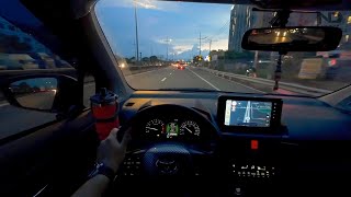 POV Toyota Avanza  Đường Dẫn Cao Tốc Trung Lương  TP HCM [upl. by Ydnarb227]