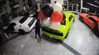 RAW Thieves steal 6 sports cars from Kentucky dealership in under 45 seconds [upl. by Ydasahc]