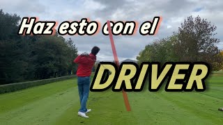 Así se golpea más ALTO y LARGO con el DRIVER  2 Ejercicios para ganar distancia en Invierno [upl. by Ellesor]