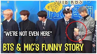 BTS and The Mics Funny Story [upl. by Damiano]