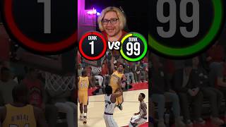 1 VS 99 Dunk in NBA 2K25 [upl. by Ehrman]