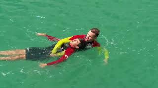 Surf Life Saving Wales rescue techniques [upl. by Leemaj]