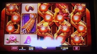 Lantern Festival MAX BET BIG DRAGON WIN Slot Machine Huge Line Hit [upl. by Honeywell169]