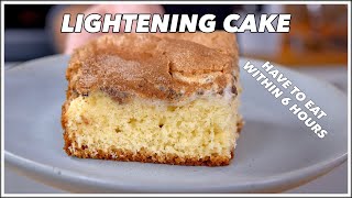 You Have 6 Hours To Eat This Cake 1925 Lightening Cake Recipe  Old Cookbook Show [upl. by Nnanaej]