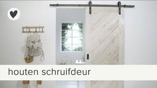 schuifdeur  vtwonen  DIY [upl. by Katey748]