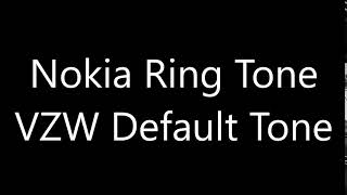 Nokia ringtone  VZW Default Tone [upl. by Ejroj]