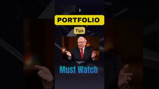 Warren Buffet financial advice  PORTFOLIO TIPS FINANCE [upl. by Kenny]