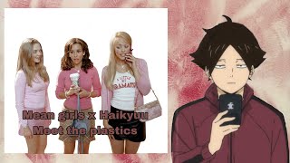 Haikyuu x Mean girls  Meet the plastics  only one part  Hope you enjoy [upl. by Dellora337]