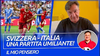 SvizzeraItalia UNA PARTITA UMILIANTE  Il mio pensiero Euro2024  Fabio Caressa [upl. by Lamaaj140]