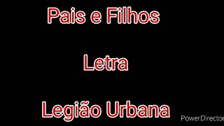 Pais e Filhos Legião Urbana instrumental [upl. by Ylsew]