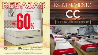 Rebajas Verano Comunidad Colchonera 60 Dto ofertas hogar rebajasverano2024 rebajas2024 [upl. by Mclyman518]