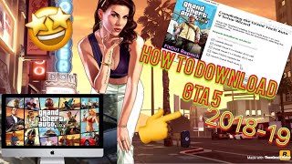 How To Download GTA 5 Full Version For FREE on PC 20182019 Full Version [upl. by Llenahs863]