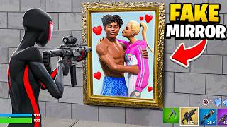 Using SECRET Mirror to EXPOSE my Girlfriend Fortnite [upl. by Alonzo]