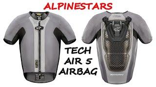 AlpineStars TechAir 5 amp Klim Marrakesh Review  RIDE ON [upl. by Bores]