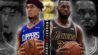 NBA 2K21 PS5 MyNBA  LEBRON POSTERIZED KAWHI Battle Of Los Angeles REVENGE GAME Ep6 [upl. by Akinnej]