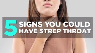 5 Signs You Could Have Strep Throat  Health [upl. by Sigismundo]