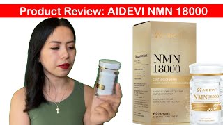 BENEFITS OF AIDEVI’S NMN 18000 DIETARY SUPPLEMENT productreview Aidevi NMN18000 foryou usa [upl. by Bowne]