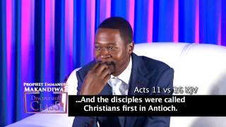 Prophet Makandiwa  Discipleship Class 2 The significance of a name [upl. by Galang]