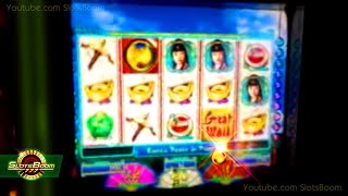 Great Wall Slots Bonus  Open 2x screens  in Vegas WMS Slots [upl. by Nnylanna595]