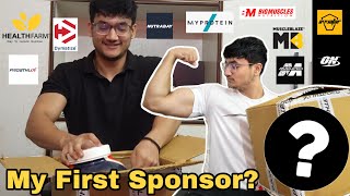 My First Supplement Brand Sponsorship  Unboxing  Which Brand [upl. by Mixie]