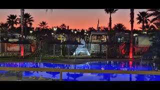 Camping Almafra 5 Star Resort Benidorm Jan 2023 Winter Road Trip UK to Benidorm caravanlife [upl. by Tahpos203]